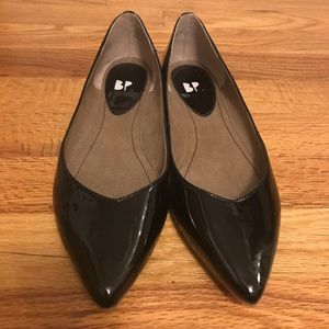NWOT!! Black Patent Leather Flats